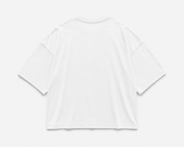 Just Lick It Oversized Graphic T-Shirt – White