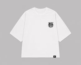 Lamine Yamal #10 Oversized Boxy Fit T-Shirt – White