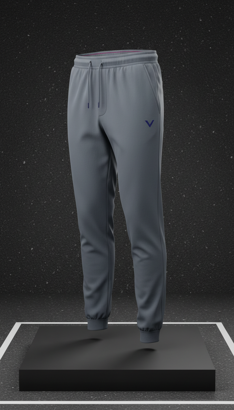 Tailored Joggers in Steel Blend
