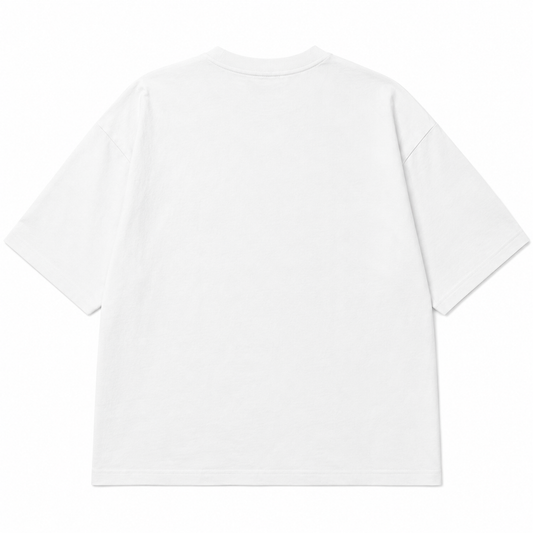 Melting Faces Oversized Boxy Fit T-Shirt