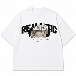 REALISTIC Oversized Boxy Fit T-Shirt