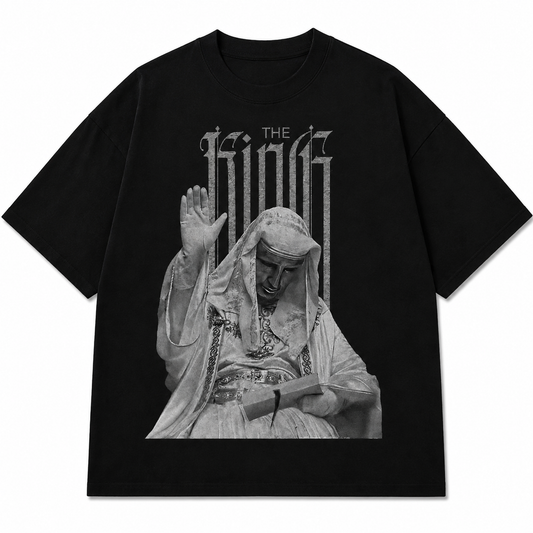 THE KING Oversized Boxy Fit T-Shirt