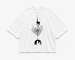Lost Gwen Oversized Boxy Fit T-Shirt – White