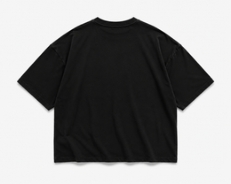 Savage Tribal Oversized Boxy Fit T-Shirt – Black