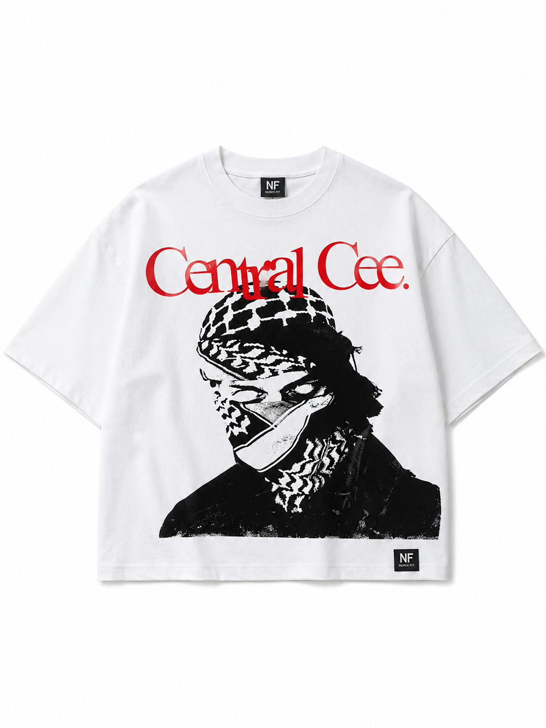 Central Cee Graphic Oversized Boxy Fit T-Shirt