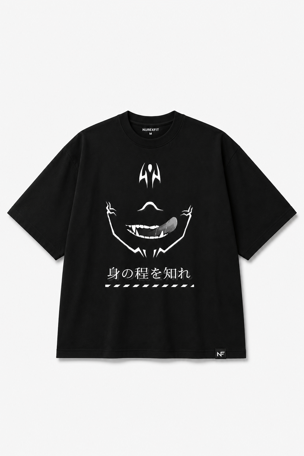 Premium Terry Oversized Boxy Fit T-Shirt – Heavyweight Streetwear Tee | Black