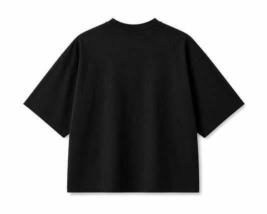 Gojo Oversized Boxy Fit T-Shirt – Black