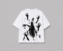 NurexFit Phantom 13 Boxy Fit T-Shirt – White