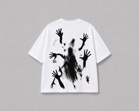 NurexFit Phantom 13 Boxy Fit T-Shirt – White